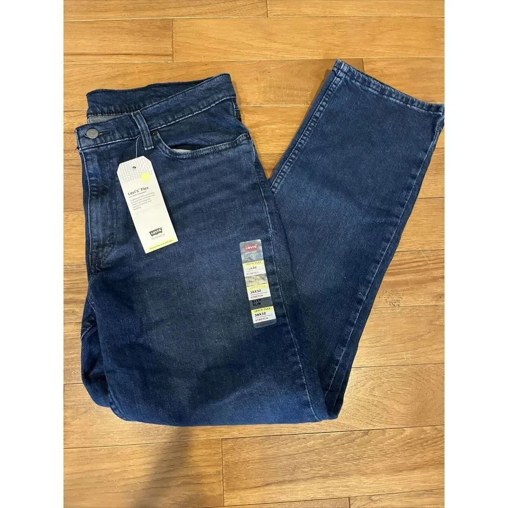 men's Levi's 511 Slim Fit Flex ECO Stretch Jeans Pants 38 x 32 NEW